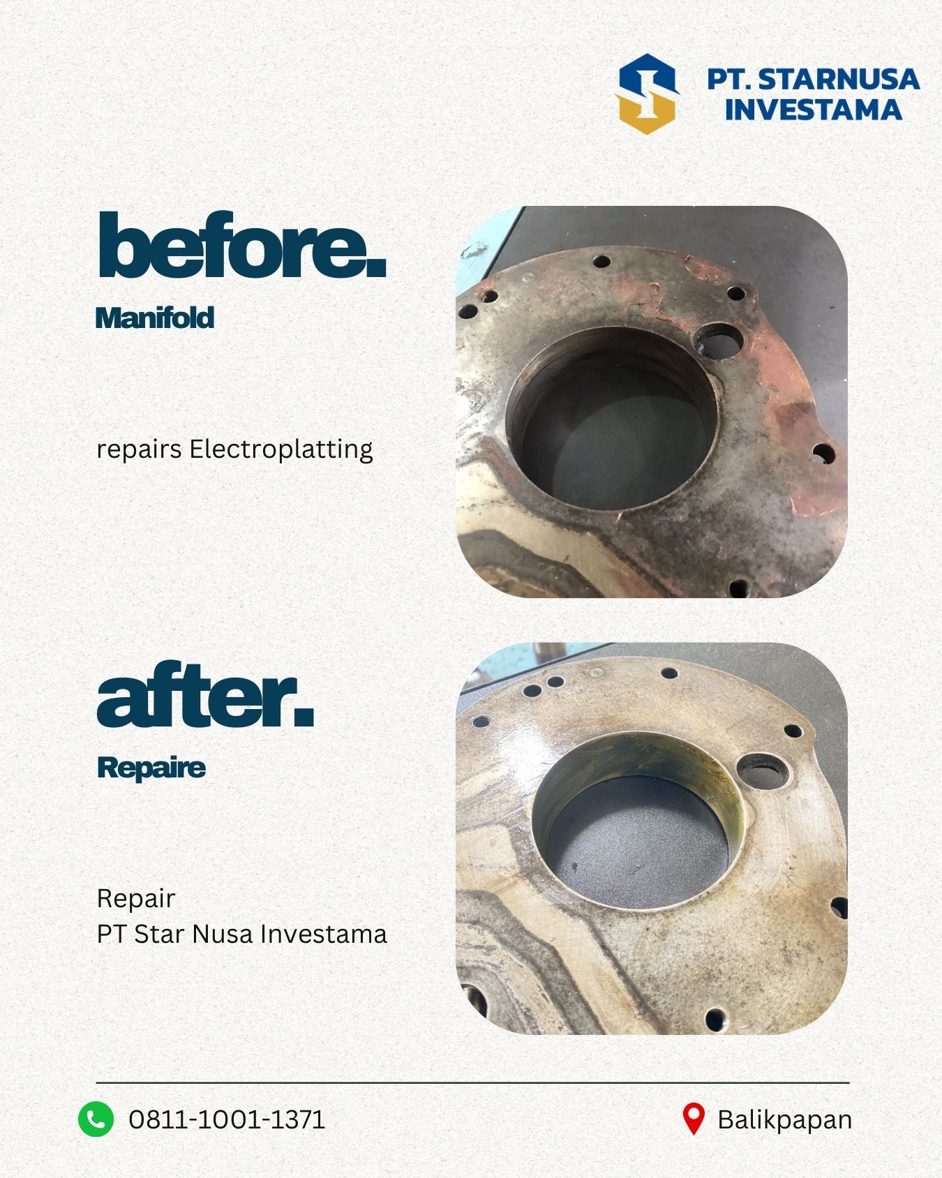 Manifold Repair Electroplatting Before After 2.jpg
